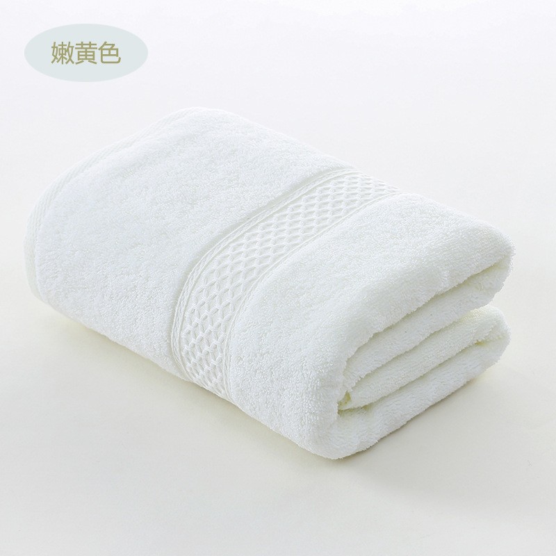 Wholesale pure cotton bath towels 80*160 thickened and enlarged bath towels with water absorption. Wholesale pure cotton bath towels for home use, hotels and beauty salons pic 33