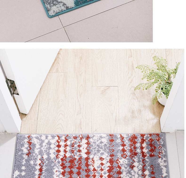 大达地垫房间门口浴室吸水家居入户脚垫卫浴垫子家用卧室地毯详情27