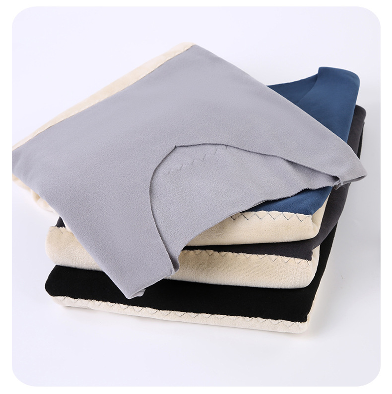 Seamless thermal vest for men, fleece slimming base vest, small patch belly and back protection, waistcoat, undergarment base for winter pic 10