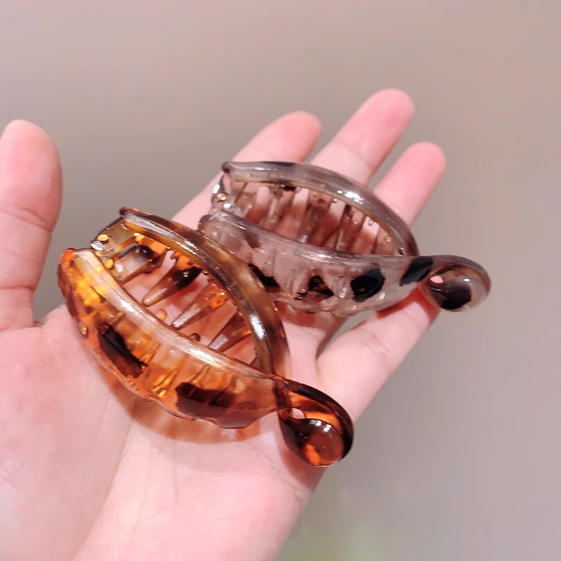 防滑小号香蕉夹发夹女少发量抓夹竖夹扎马尾扭扭夹子韩国发卡发饰详情8