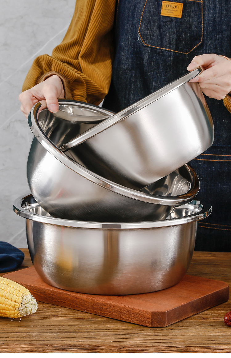 不锈钢盆加厚加深不锈钢汤盆不锈钢调料缸打蛋盆和面洗菜盆详情18