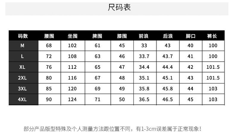春夏款垂感长裤子男士宽松直筒秋春秋时尚工装休闲运动阔腿裤学生详情31