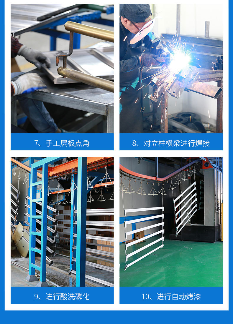 轻型中型重型货架子储物库房仓库铁置物架展示架家用批发仓储货架详情7