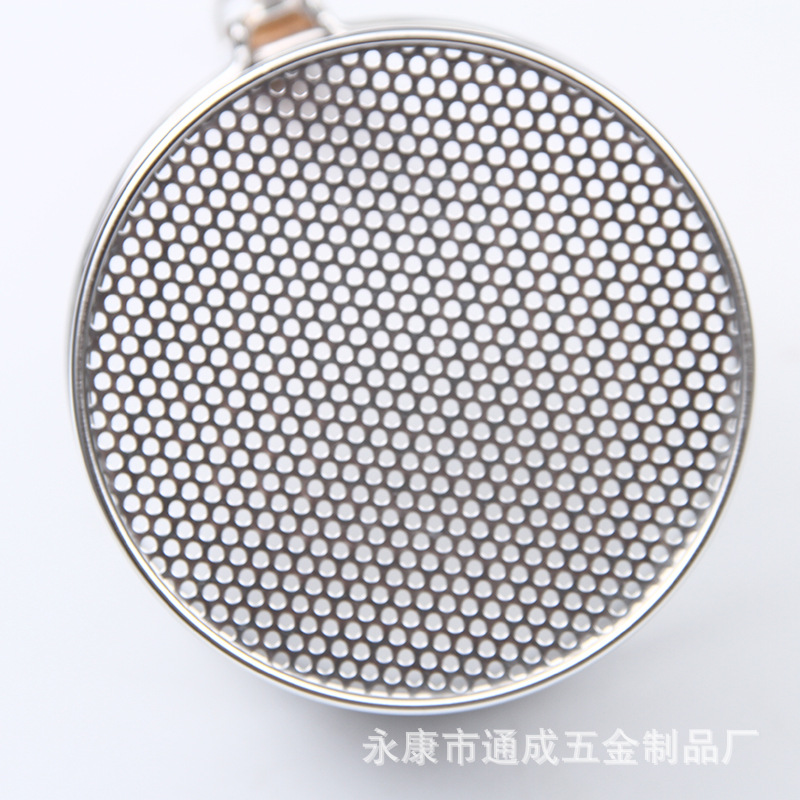 Factory direct sales of new stainless steel perforated steel plate, Fenli Spicy Hot pot rice noodles, scooping spoon for cooking and scooping noodles pic 9