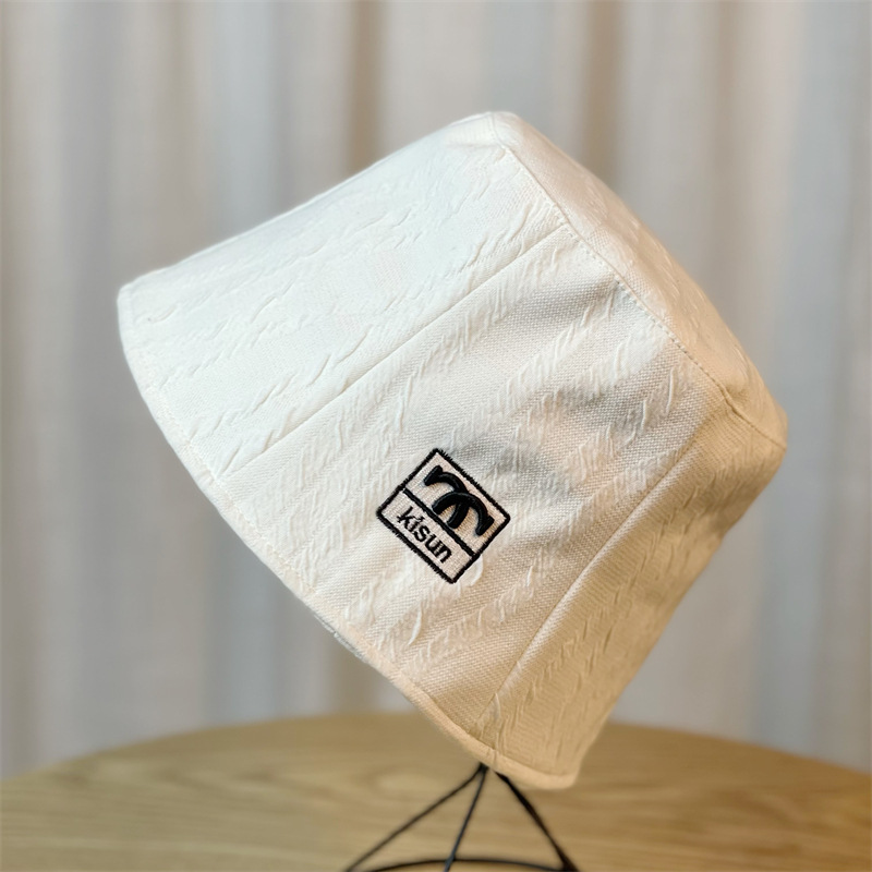 New niche bucket hat, summer embroidered letter sun hat, versatile and slimming, spring and autumn fisherman hat, trendy for women on Instagram pic 5