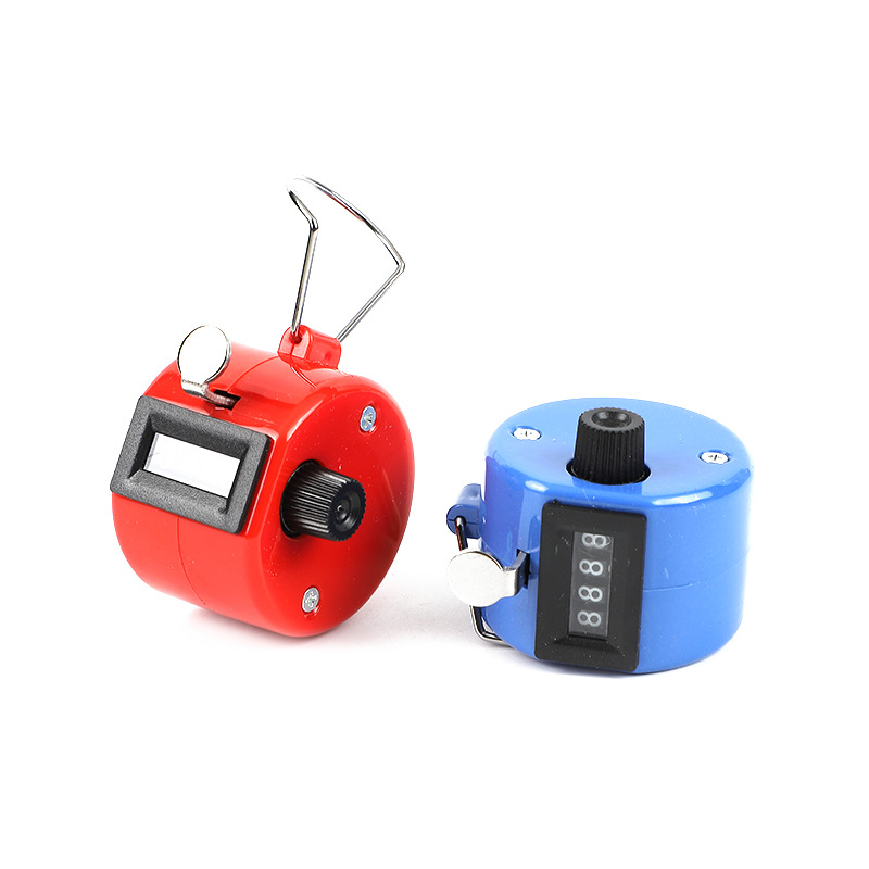 Factory direct sales: 5203 color electronic counter, hand press counter, pedestrian flow counter, step counter. Comprehensive functions, practical and portable pic 4