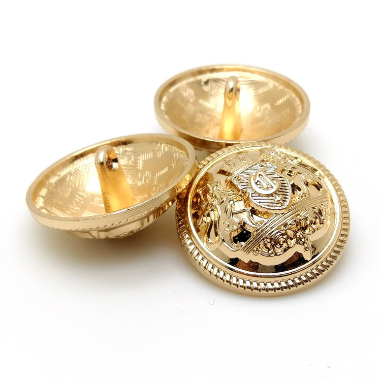 Wholesale of buttons: Black buttons, high-end metal, British-style coat buttons, gun-colored suit sweaters, golden buttons pic 3