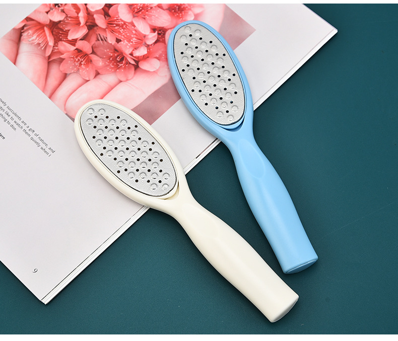 Wholesale stainless steel 4-piece foot skin rubbing set, foot plate file, foot grinding tool, calluses and pedicure tools from the manufacturer pic 9