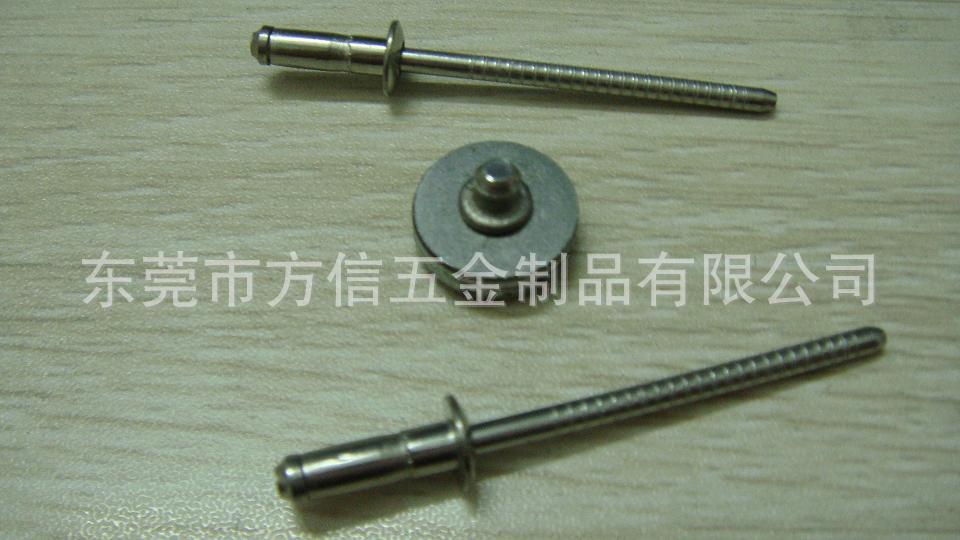 全不锈钢单鼓铆钉3.2X11