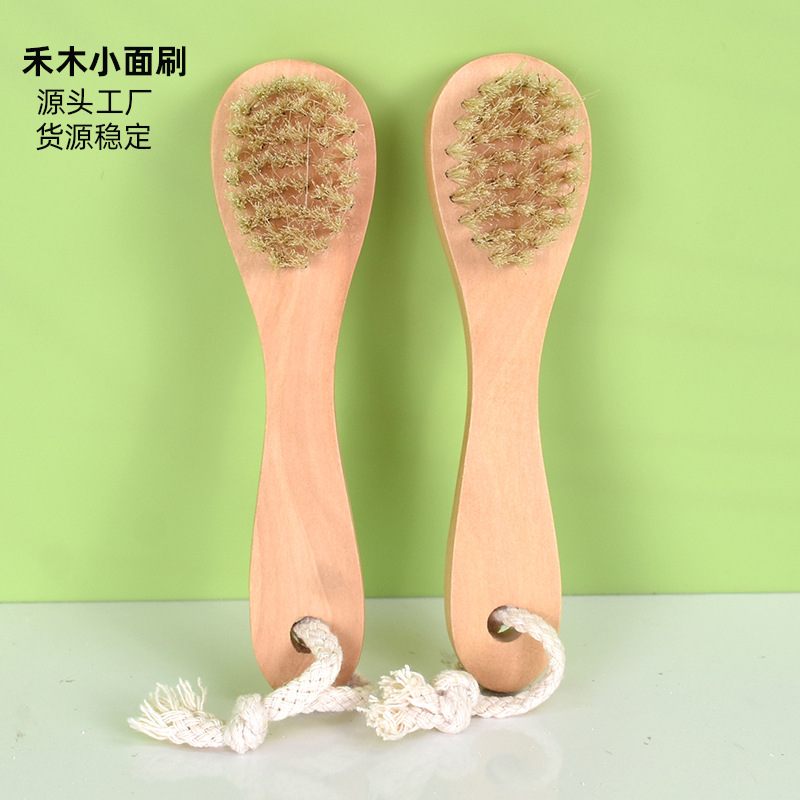 源头工厂猪鬃毛双面浮石刷挫脚板多功能足部清洁磨脚石轻松去老茧详情7