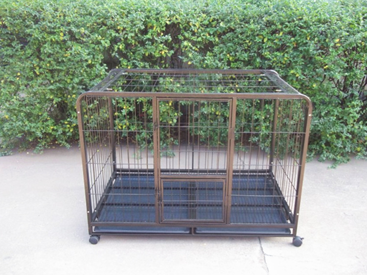 Wholesale Baojie large iron cages with skylights, dog cages, pet cages, dog iron cages, pet iron cages pic 5