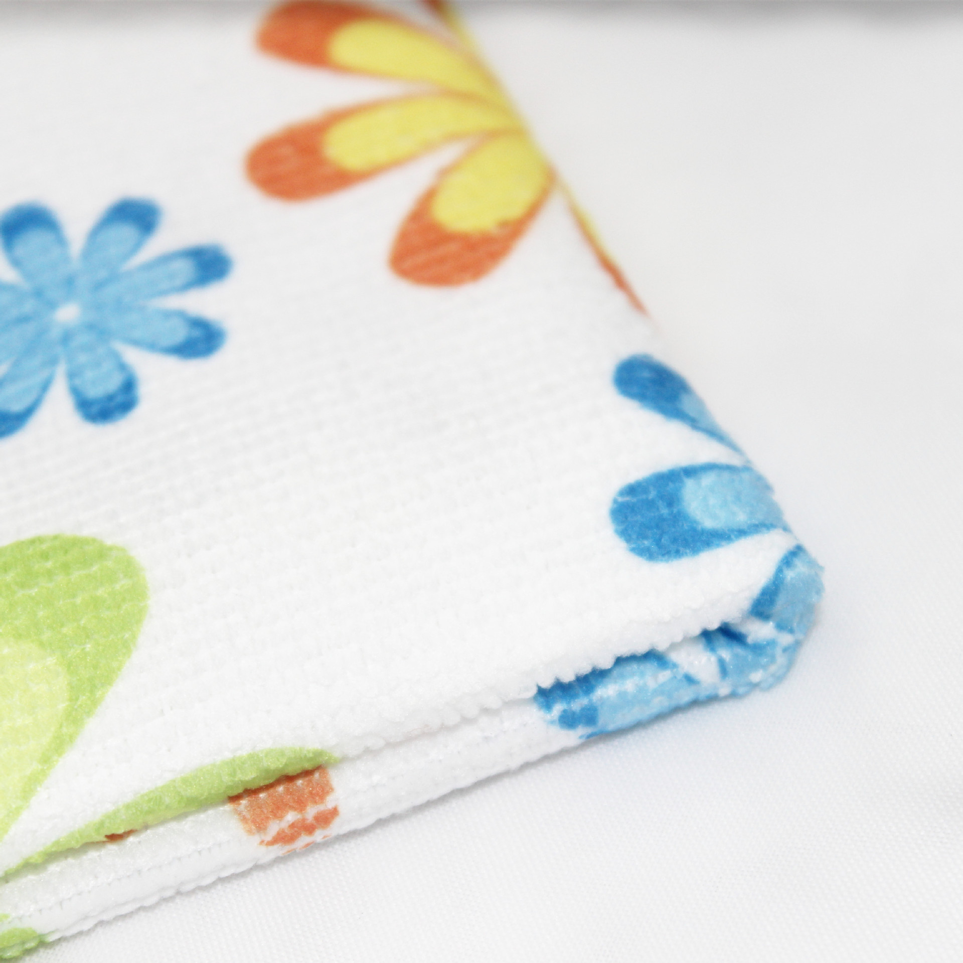 Recommended 4-piece set of Jingbai Li printed plain strip dishcloth and colored dishcloth for home cleaning pic 8