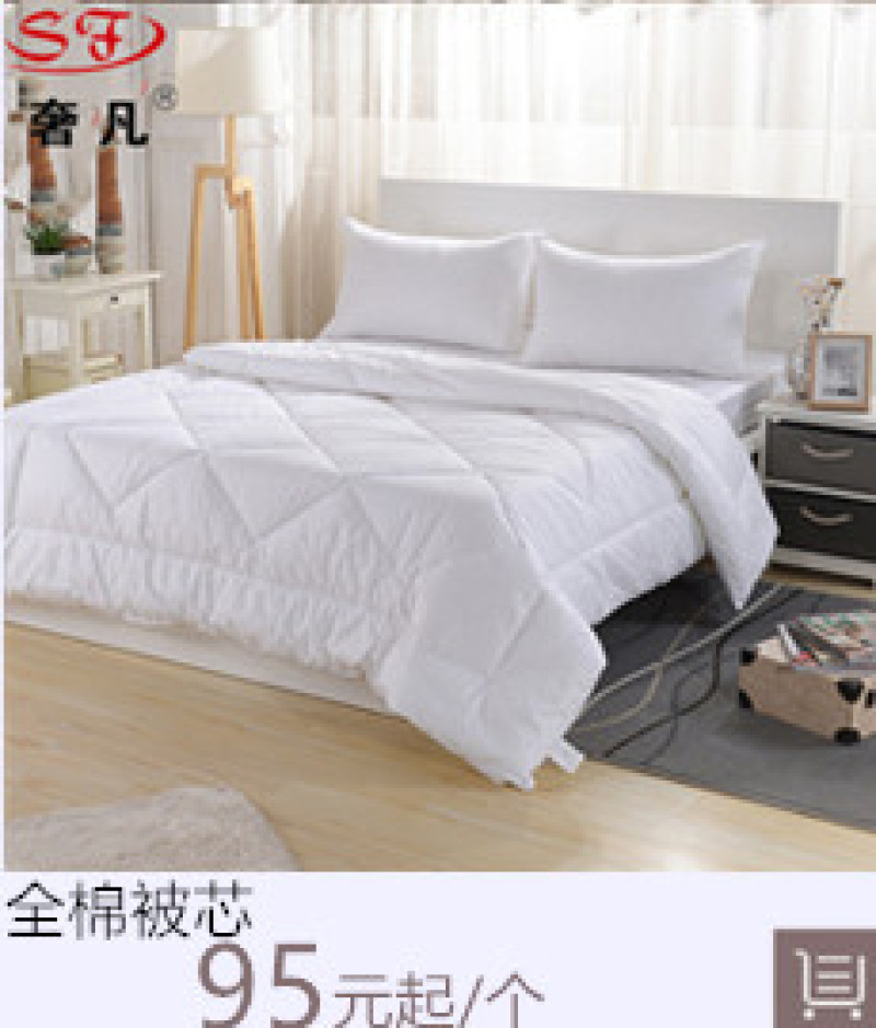 Shefan Hotel Supplies pure cotton dense white satin strip bed covers, hotel bed covers, hotel linen manufacturer wholesale pic 5