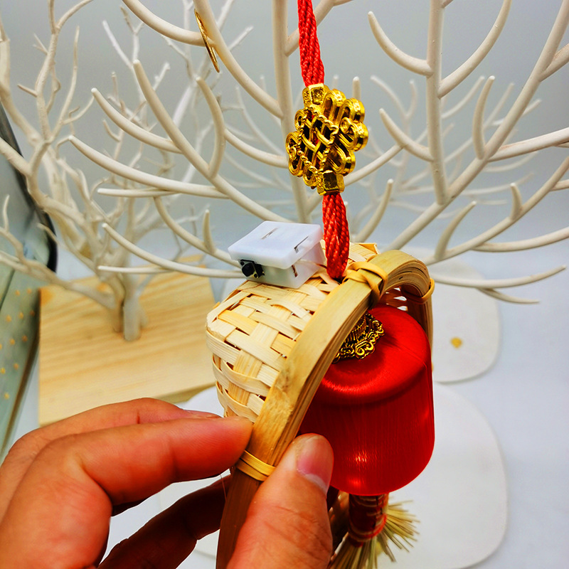 Copper coins, small brooms, dustpans, hanging ornaments, door decorations for moving into a new home, indoor hanging ornaments, TV wall decorations for the Qingming and Dragon Boat festivals pic 7