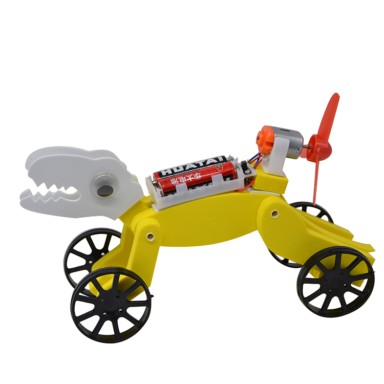 邢老师 创意科技恐龙电动车5岁以上学生DIY手工拼装玩具车详情3