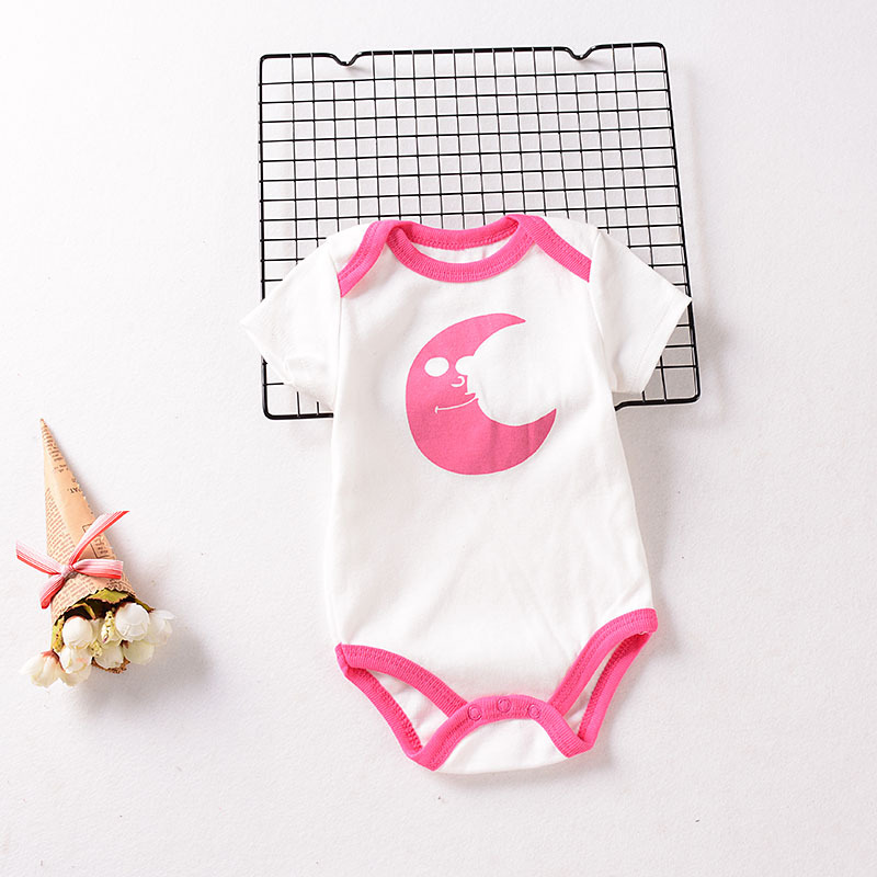 Summer 2021 new long-sleeved and short-sleeved crawling suits for infants and children aged 0-1, cartoon crawling suits, foreign trade miscellaneous styles, long-sleeved and short-sleeved crawling suits pic 27
