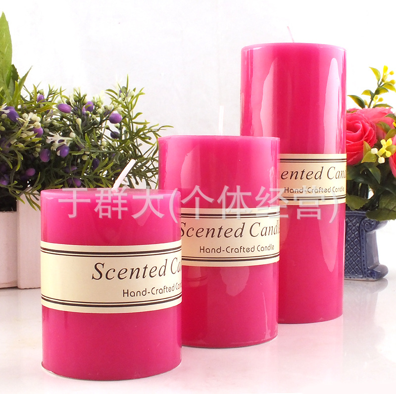 Wholesale candles from the manufacturer. Wedding. Scented candles. Premium smokeless candles. Tea wax household daily-use candles for weddings pic 1