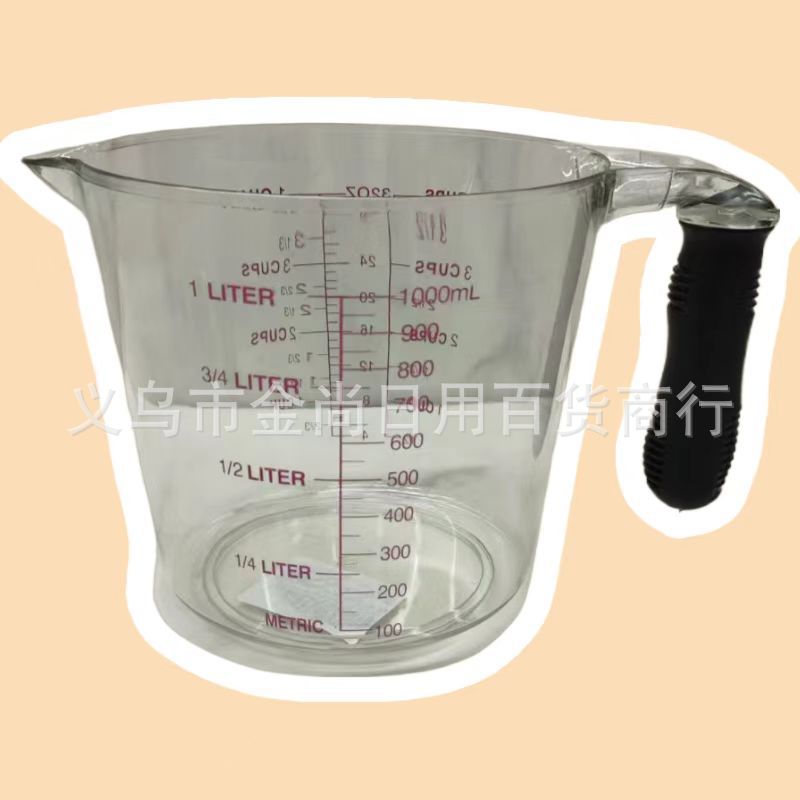 Household measuring cup with transparent scale, large-capacity baking scale cup, milk tea measuring tool, heat-resistant measuring cup pic 4