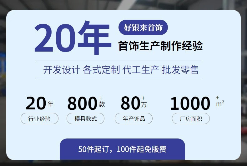 新款S925纯银项链女饰品网红锁骨链中式风福袋和田玉百搭玉坠批发详情1