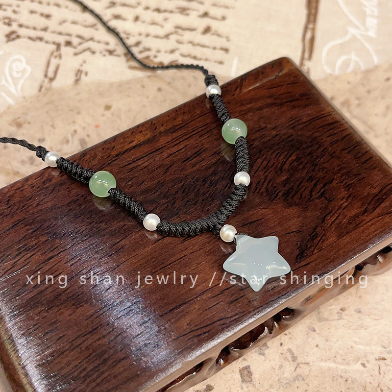 This simple new Chinese-style retro Zen-inspired necklace is versatile and elegant. It features a niche ethnic collarbone chain with an ancient design sense as an accessory pic 35