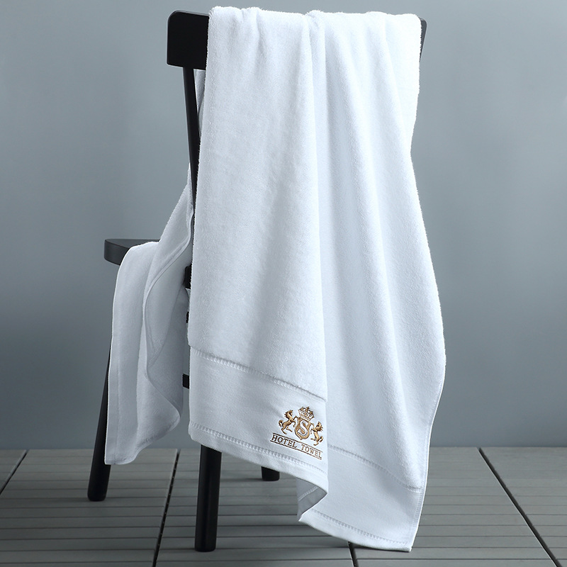 Toalla de algodón absorbente y engrosada toalla de satén marriott toalla de baño toalla de salón de belleza toalla de hotel 5 estrellas toalla de baño pic 8