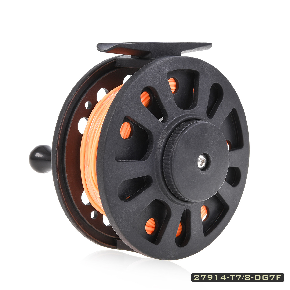 27914-T [GLA Flyfishing Reel with Line (including Flyfishing backup line, main line and sub-line] Flyfishing Set of Fishing gear pic 6