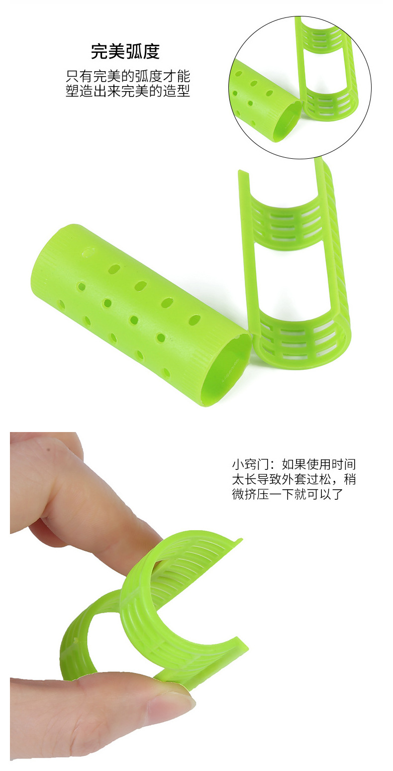 Wholesale plastic curling irons, curling tubes, bangs, Velcro, non-damaging hair care tools, direct supply from the manufacturer pic 49