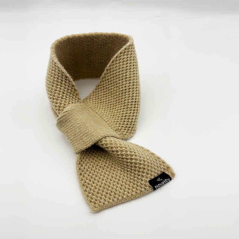 毛线围巾新款百搭男女同款围巾韩版学生围脖秋冬保暖时尚围巾详情5