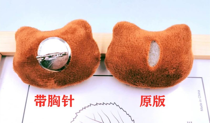 Korean-style plush little flower accessories, colorful flower brooches, bags, hair accessories, clothes, scarves, diy decorative accessories pic 15