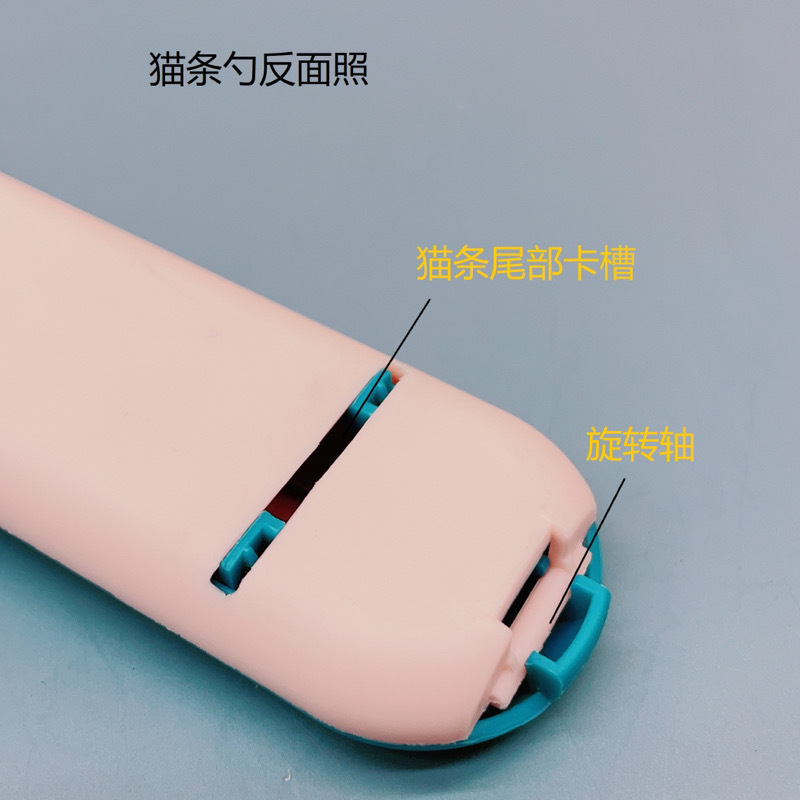 hot Cat feeder, cat strip spoon, cat can spoon, cat strip squeegee, cat spoon pic 9