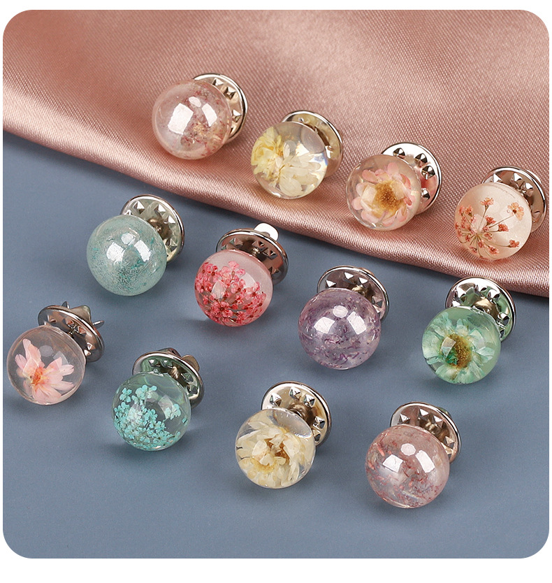 国潮 旗袍百花图案梅兰竹菊免缝纽扣暗扣女士防走光详情10