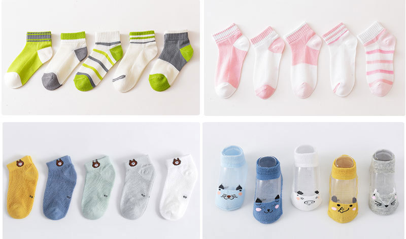 婴儿袜子夏季a类船袜薄款卡通儿童袜 精梳棉吸汗宝宝袜子男女童袜详情27