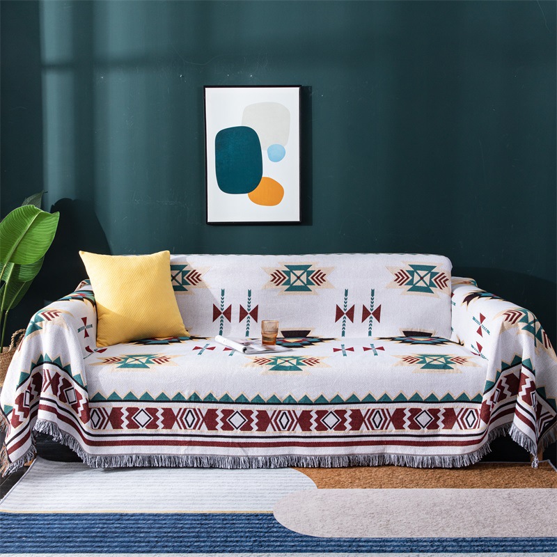 特价清仓甩货双面沙发垫巾防尘全盖布线毯万能沙发套罩ins网红毯详情34