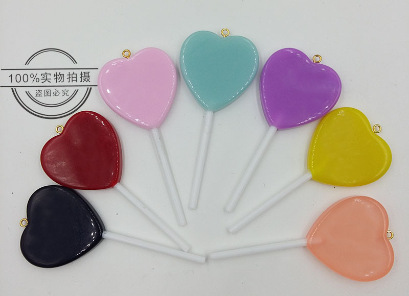 镶钻棒棒糖 贴钻棒棒糖 闪钻糖果棒棒糖 树脂棒棒糖厂家直销详情6