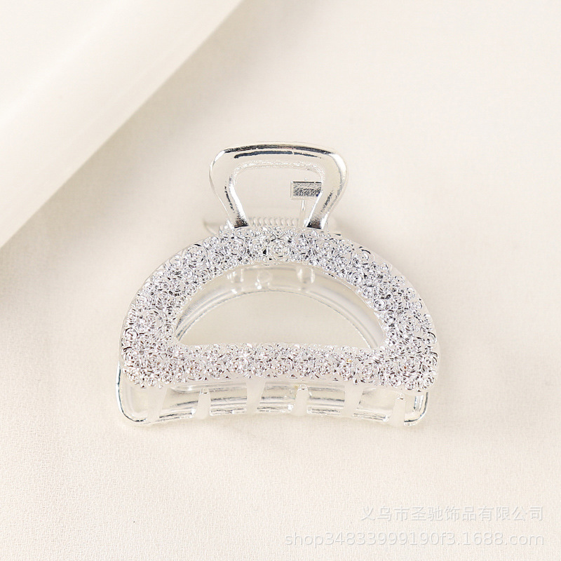 Cross-border korean version alloy plating hairpin tarjeta de pelo simple influencer mujer pelo agarrar moda versátil chao-chan liu clip pic 8
