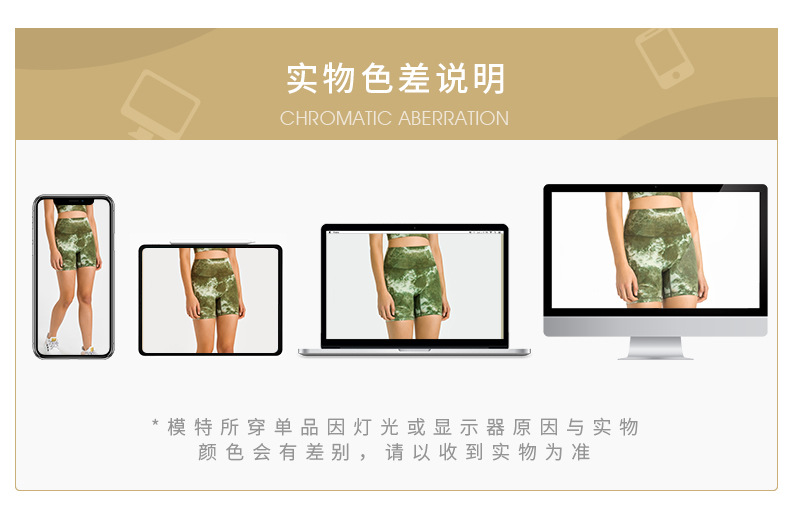 New nude-feel, no-embarrassment line solid color yoga shorts, double-sided brushed tight elastic sports and fitness three-inch pants for women pic 80