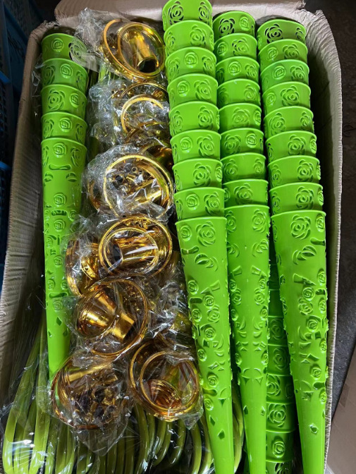 Direct sales manufacturer cross-border wedding and wedding scene wedding baskets, iron baskets, flower baskets, wedding flower stands, welcome baskets, aisle flower baskets pic 36