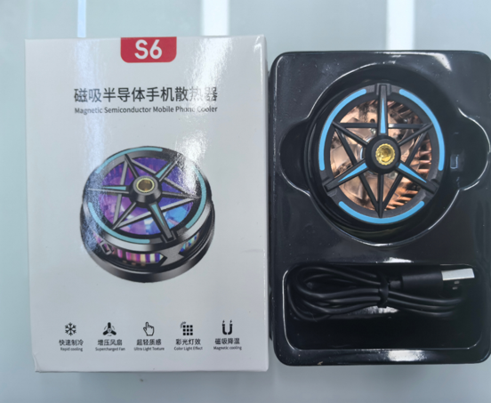 结冰半导体手机散热器CX10便携炫彩灯光温度数显多档调节通用详情18