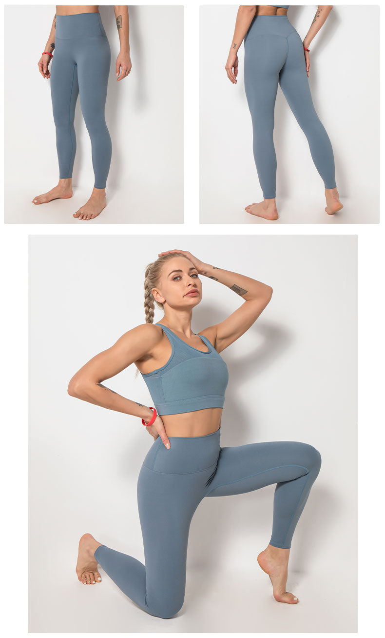 lulu瑜伽裤磨毛高腰提臀女夏外穿紧身运动跑步蜜桃臀裸感健身裤秋详情52