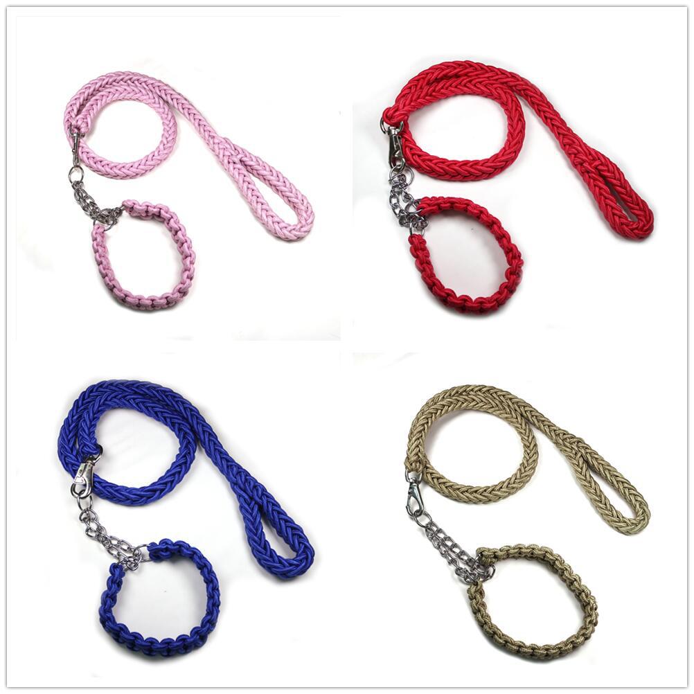 Pet leash collar, large and medium-sized dog eight-strand leash, dog braided leash, dog leash pic 7