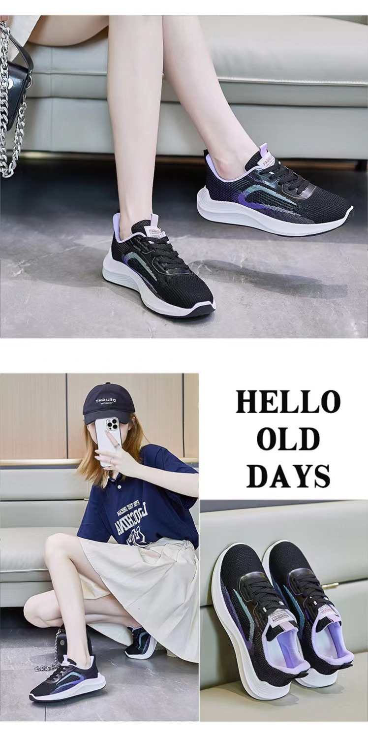 休闲女鞋批发运动鞋女士时尚潮流时尚飞织面透气女士轻便运动女鞋详情18