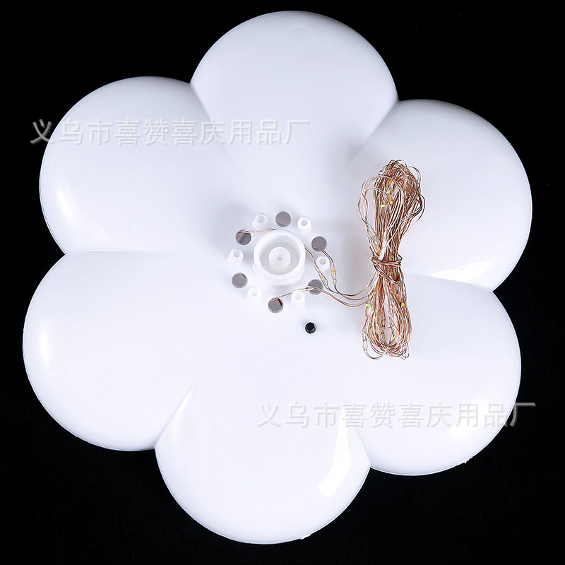 气球支架桌飘 发光立柱大梅花底座  19球详情17