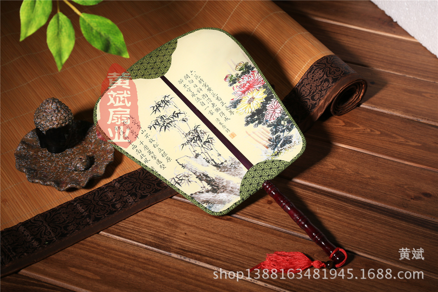 古典宫扇*古典舞蹈扇子*高级双面真丝宫扇*红楼梦*团扇*工艺扇详情12