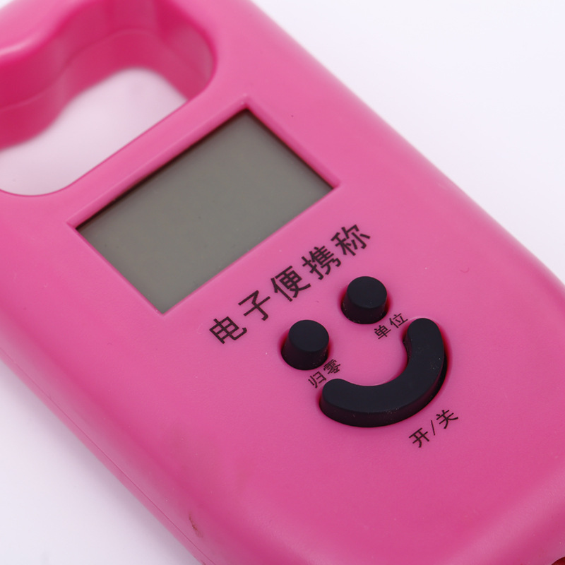2020 new model small electronic scale, household luggage scale, express delivery scale, hook scale, portable electronic scale, drop shipping pic 7