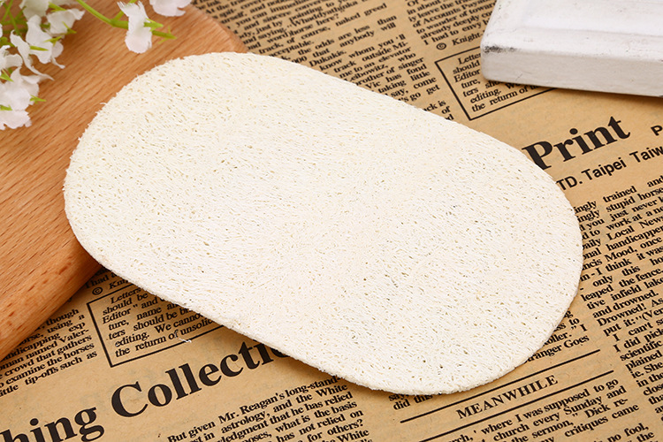 Direct supply of kitchen dishcloths from the manufacturer, including scouring pads and loofah sponges for scrubbing POTS, cleaning and degreasing. Wholesale of solid color cloths with loofah pic 6