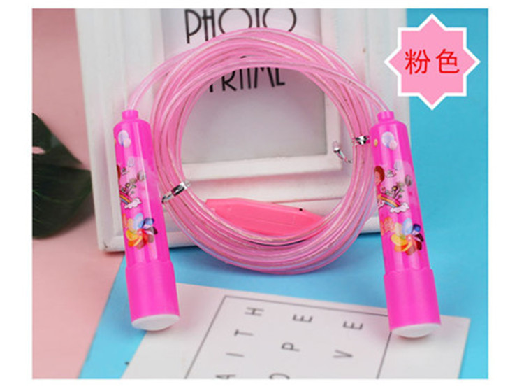 厂家直销儿童发光跳绳LED夜光跳绳七彩玩具批发地摊居家健康运动详情5