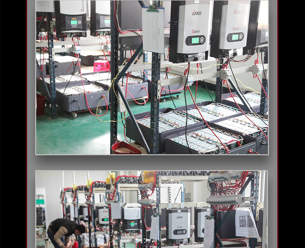 SAKO Sanke 5KW - 10KW wall-mounted solar photovoltaic home energy storage lithium iron phosphate battery packs pic 30