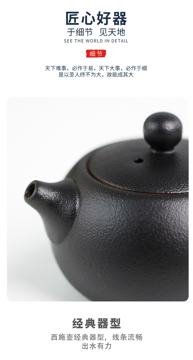 Wholesale travel tea sets, tea trays, household Gongfu tea sets, outdoor portable teapots, ceramic New Year gifts pic 18