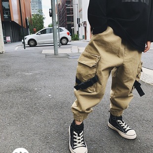 童装男童牛仔裤春秋款2022儿童一体绒裤子中大童秋冬加绒宽松韩版详情7