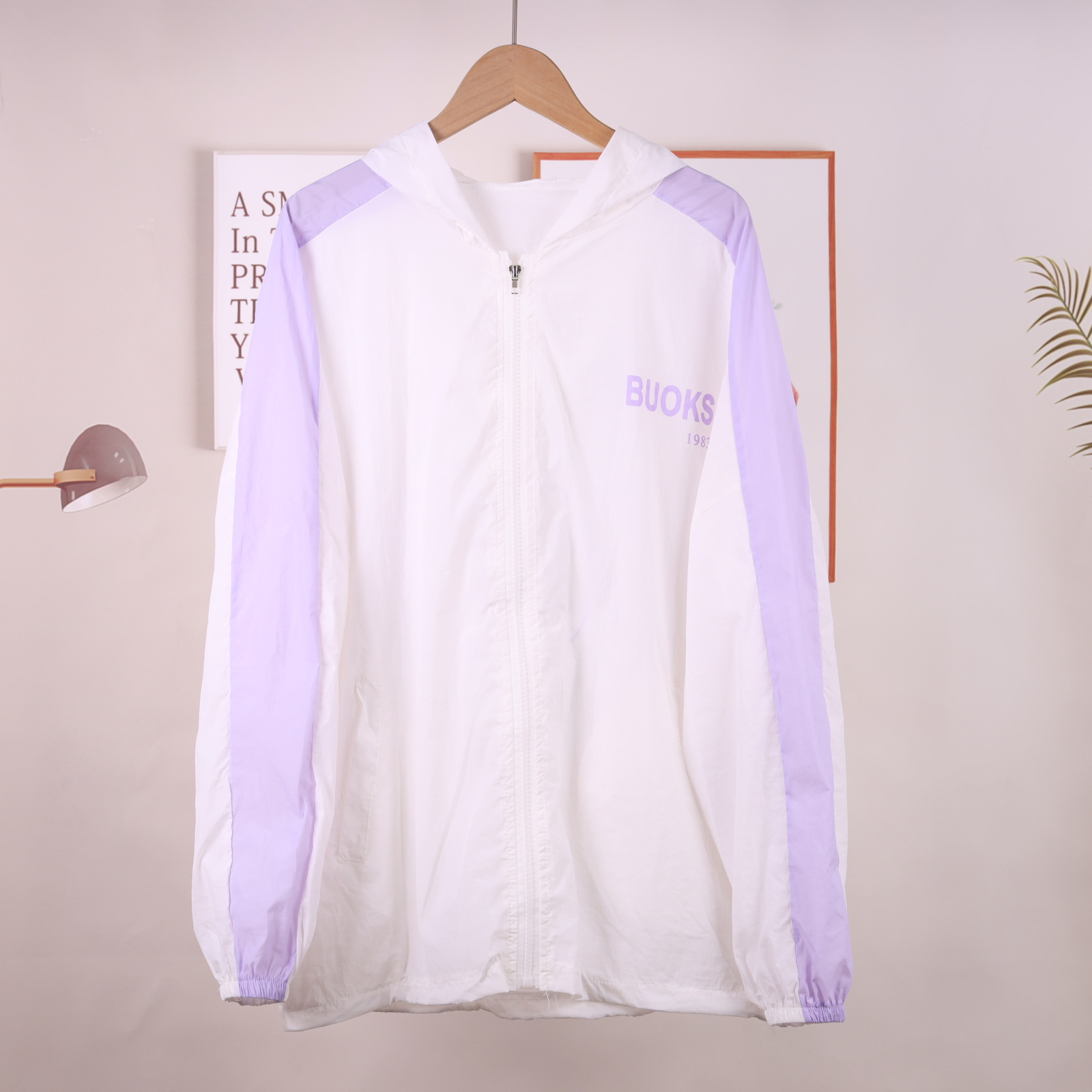 English large-sized sun-protective clothing for women in 2022, short cycling clothes, loose and versatile student sun-protective clothing, thin short jackets pic 2